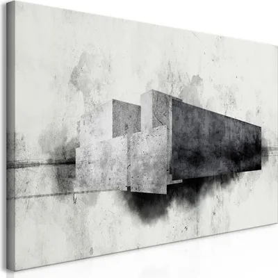Produktbild von Vlies Leinwandbild - Architectural Variation (1 Part) 70x35 cm Abstrakt a-A-0732-b-a
