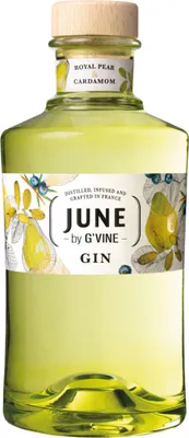 Produktbild von JUNE by G'Vine Gin Royal Pear & Cardamom 37,5% Vol. 0,7l