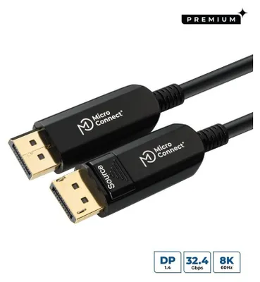 Productafbeelding van MicroConnect Premium - DisplayPort-kabel - DisplayPort (mannelijk)