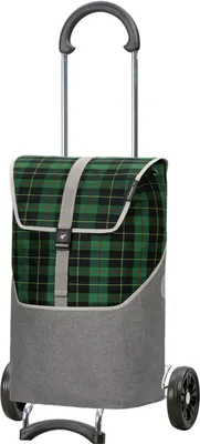 Produktbild von ANDERSEN Einkaufstrolley - Scala Shopper Gese grün 46 L geräumig, hochwertig, Reflektor, klappbar, leichtgängig, leise Räder