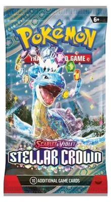 Produktbild von Pokémon Scarlet & Violet – Stellar Crown Booster Pack Englisch