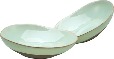 Produktbild von CreaTable, 19667, BasaltSalbei, Pasta Bowl 2-tlg, Steinzeug