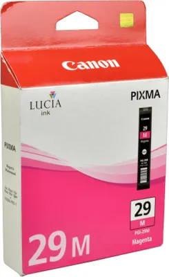 Produktbild von Canon Tinte PGI-29M Magenta, Foto magenta, Tinte auf Farbstoffbasis, 1 Stück(e), 1755 Seiten