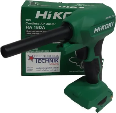 Image de HiKOKI Souffleur à batterie 18V Aspirateur RA18DA Basic Souffleur de forage Pompe à air