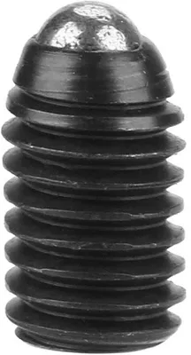 Image de Jeu de vis en acier au carbone M5 à six pans creux et tête sphérique, 10 pièces