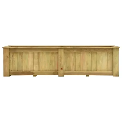 Immagine prodotto di Fioriera Rialzata 196x50x50 cm in Legno di Pino Impregnato