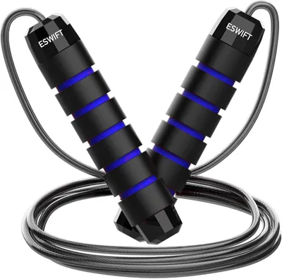 Produktbild von Springseil 3 m, verstellbare Länge, rutschfeste Griffe, für Fitness, Cardio, Training