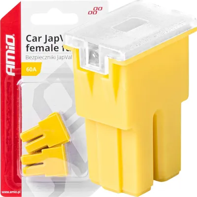 Immagine prodotto di Fusibili auto JAPVAL PAL femmina 60A set di 2 AMIO-03392