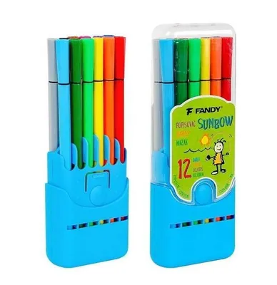 Image de Marqueur Sunbow 12 couleurs