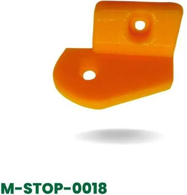 Image de Couverture plastique type D pour protection de jantes Orange