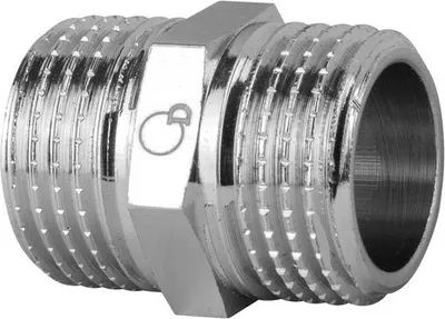 Productafbeelding van Nipel, chroom, 3/8" - DRR.520-3/8