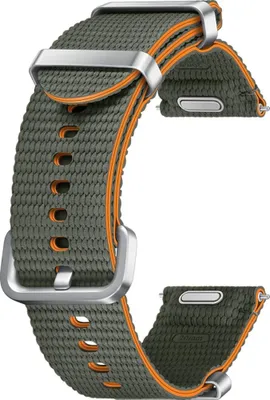 Produktbild von Armband für Galaxy Watch 4/4 Classic/5/5 Pro/6/6 Classic/7/FE, Samsung Athleisure Band, M/L, Dunkelgrün