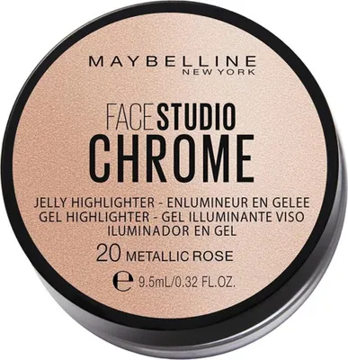 Produktbild von Maybelline 30175778, Flüssigkeit, Pink, Metallic Rose, 9,5 ml, Frauen, Café-Haut, Dunkle Haut, Tief, Messe, Licht, Mittel, Nackte Haut, Sandhaut, Gebräunte Haut
