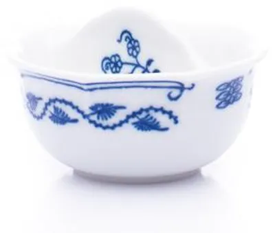 Produktbild von Natalie, 2-teiliger Salz- und Pfefferstreuer, Zwiebel, Porzellan Thun 1794