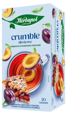 Zdjęcie produktu dla Herbata Śliwkowe crumble 2,5g x 20 szt.