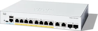Produktbild von Cisco Catalyst 1300-8FP-2G – Switch – L3 – verwaltet – 8 x 10/100/1000 (PoE+)