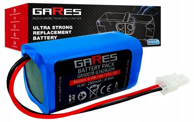 Zdjęcie produktu dla GARES Akumulator Bateria do ECOVACS CR120 CR130 Deebot CEN646 CEN540 | 14,4V 2,9Ah | Seria Wzmocniona High-Performance | Wysoka Moc
