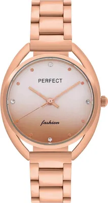 Produktbild von Klassische Damenuhr Classic mit 28 mm Gehäuse, aus Edelstahl in Roségold, wasserdicht