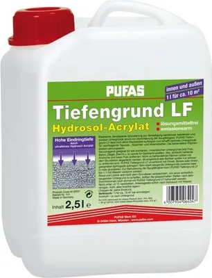 Produktbild von PUFAS Tiefengrund LF Acryl-Hydrosol - 2,5 Liter
