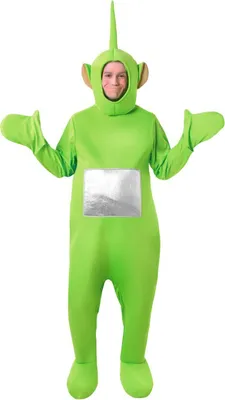 Zdjęcie produktu dla Kostium Teletubbies Dipsy dla dorosłych rozmiar: M/L