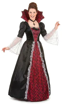 Produktbild von Vampir-Kostüm für Damen Halloween Small
