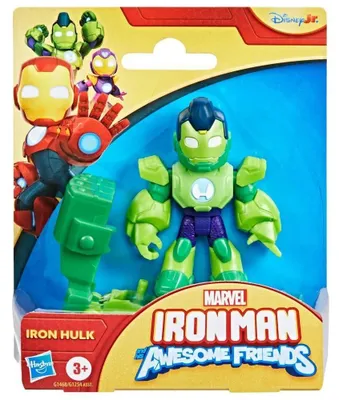 Imagen del producto de Marvel Iron Hulk and His Awesome Friends - Figura 7,6 cm