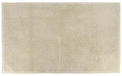 Obrázek produktu pro Koberec z mikrovlákna s kulatým vzorem, jednobarevný, 45 x 75 cm – béžový – Tendance