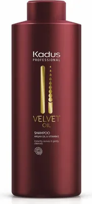 Zdjęcie produktu dla Kadus Professional, Velvet Oil, Hair Shampoo, For Smoothening, 1000 ml