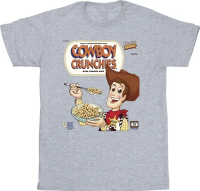 Produktbild von Disney - "Toy Story Cowboy Crunchies" T-Shirt für Herren BI52248 (S) (Grau)