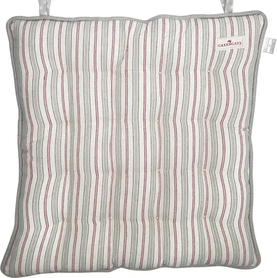 Produktbild von Greengate Cara Sitzkissen gross rot 40x40cm