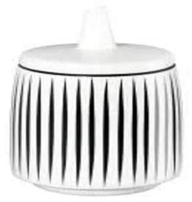 Produktbild von ASA muga Zuckerstreuer Stripes 13 cm, Weiß