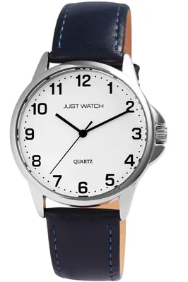 Produktbild von Just Watch "Bernard" Herrenuhr mit Echtlederarmband
