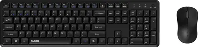 Immagine prodotto di Set combinato multimodale wireless RAPOO 8150MSilent.DE.BLACK