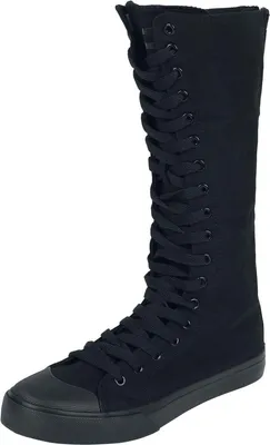 Produktbild von RED by EMP Damen schwarze Sneaker high EU43