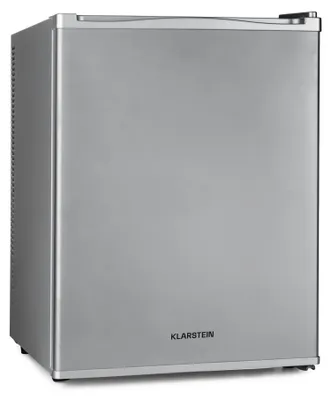Produktbild von Klarstein Mini Kühlschrank für Zimmer, 40L Mini-Kühlschrank für Getränke & Kosmetik, Kleine Minibar, Kühlschrank Klein & Leise, Verstellbare Ablagen, Kleiner Skincare Kühlschrank 5-15°C