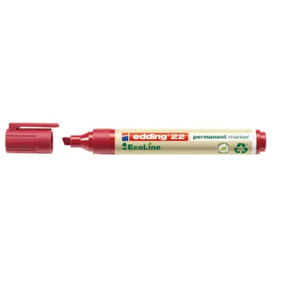 Obrázek produktu pro 10 edding 22 Permanentmarker rot 1,0 - 5,0 mm
