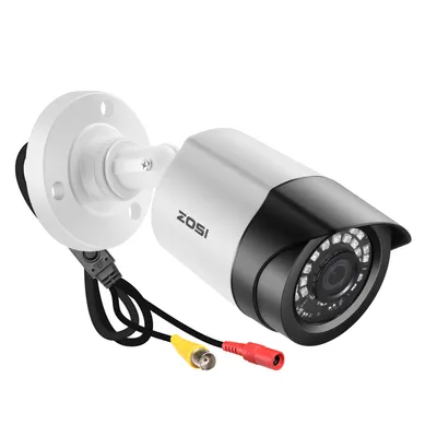 Image de ZOSI 1080P Full HD caméra de surveillance extérieure, Compatible avec 1080P AHD, CVI, TVI, 960H DVR System, 20M IR vision nocturne