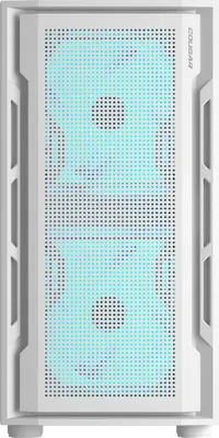 Produktbild von COUGAR Gaming Uniface Mini RGB, Mini Tower, PC, Weiß, micro ATX, Mini-ITX, Gaming, Multi