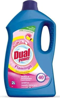 Produktbild von Flamingo Waschmittel 40 Waschgänge 2l - Dual Power