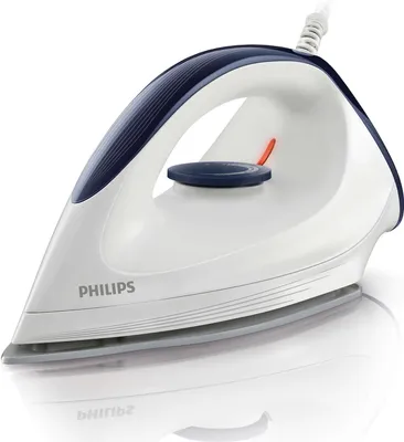 Produktbild von Philips Trockenbügeleisen, DynaGlide, 1.200 W, weiß (GC160/02)