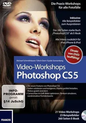 Produktbild von Schmitthäuser, M: Photoshop CS5-Workshops/DVD-ROM