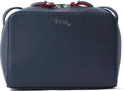 Produktbild von VARGU Leder-Umhängetasche Loreen 1 navy