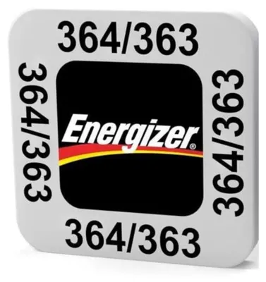 Produktbild von Energizer 363/364, Einwegbatterie, Siler-Oxid (S), 1,55 V, 1 Stück(e), 20 mAh, Silber