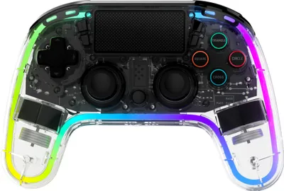 Produktbild von PS4 Controller Wireless RGB Gamepad RGB 4  Snakebyte
