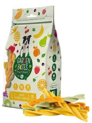 Produktbild von Duvo+ Garden Bites Fruity Dental Swirls, Größe: L / Maße: 16 cm