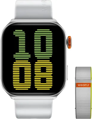 Produktbild von Weofly Edge 2 Smartwatch, Silber