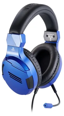 Zdjęcie produktu dla Bigben Interactive PS4OFHEADSETV3G, Przewodowa, Gaming, 270 g, Zestaw słuchawkowy, Niebieski