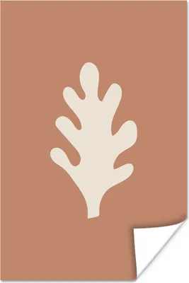 Produktbild von MuchoWow® Poster Pastell - Farbe - Blätter 20x30 cm - Papierdruck