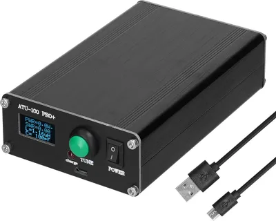 Produktbild von Automatic Antenna Tuner 0.96in OLED Display 1.8-55Mhz 120W Portable Antenna Tuner with Housing