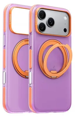 Produktbild von MagSafe-Hülle für Apple iPhone 18 Pro / 17 Pro, Torras, Ostand O3 Hue, Lila